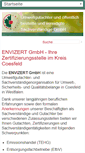 Mobile Screenshot of envizert.de